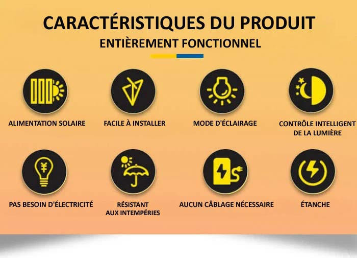Applique Murale Extérieure à Energie Solaire – Image 7