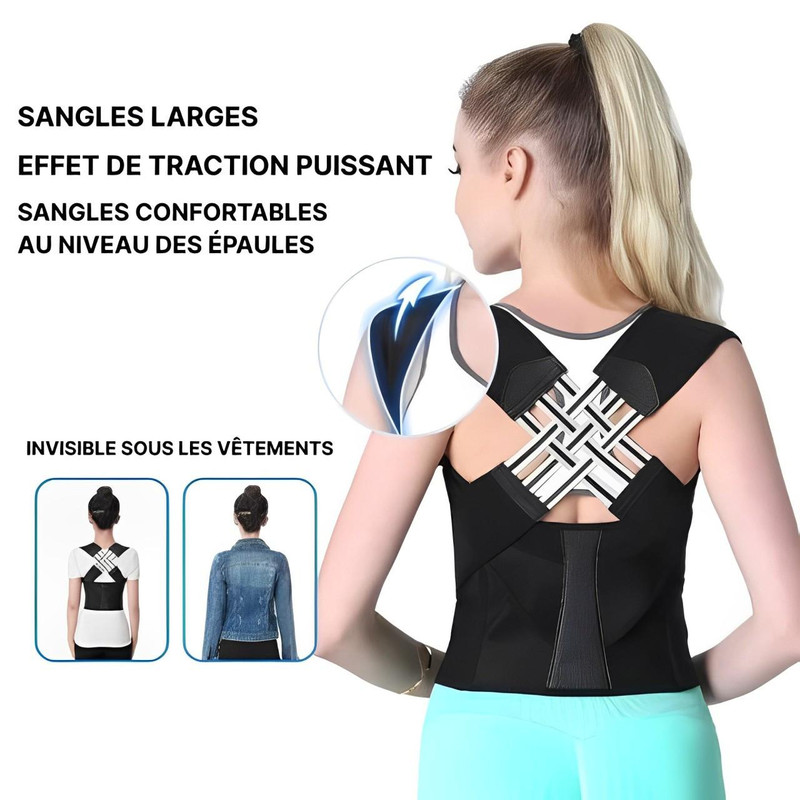 Correcteur De Posture Pour Soulager Les Douleurs Dorsales – Image 4