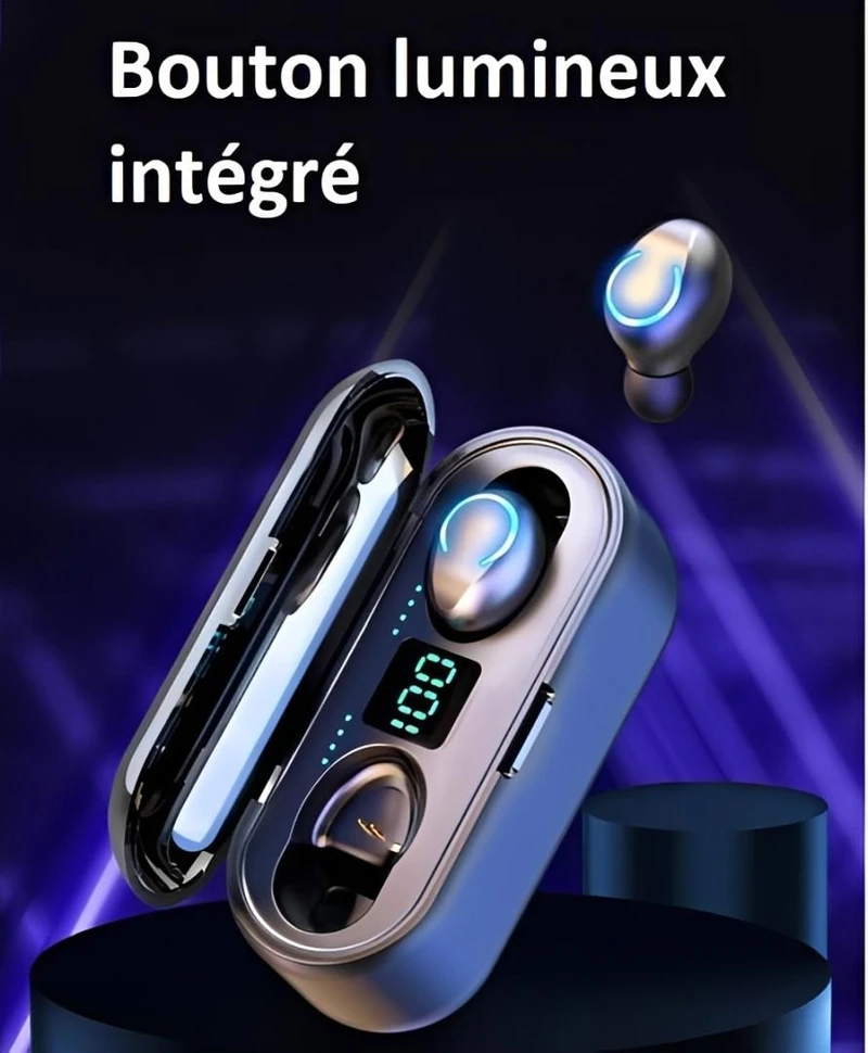 Écouteurs Sans Fil Bluetooth - HeadsTech – Image 7