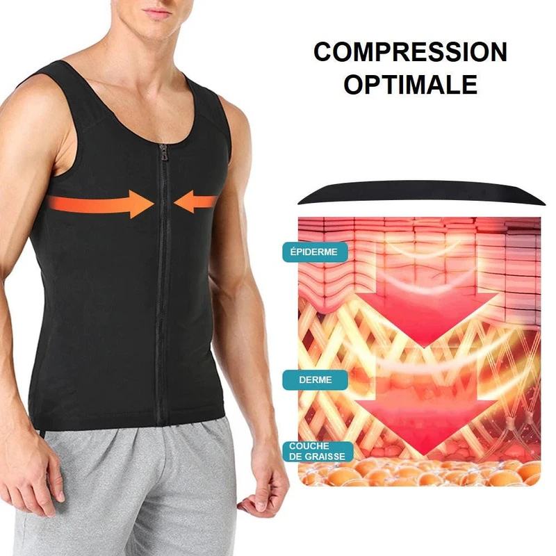 Gilet De Compression Pour Homme – Image 2