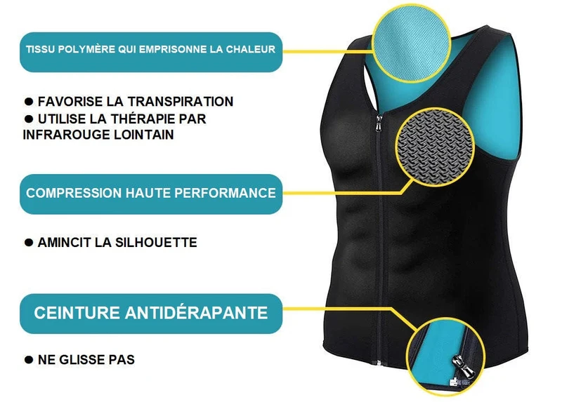 Gilet De Compression Pour Homme – Image 7