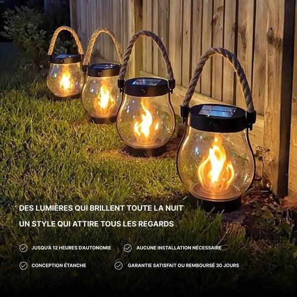 Lanterne Solaire Extérieure Pour Jardin Et Terrasse – Image 2
