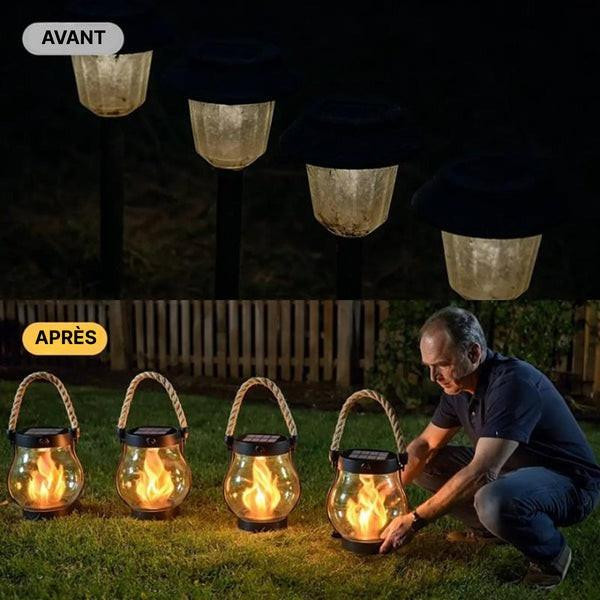 Lanterne Solaire Extérieure Pour Jardin Et Terrasse – Image 6
