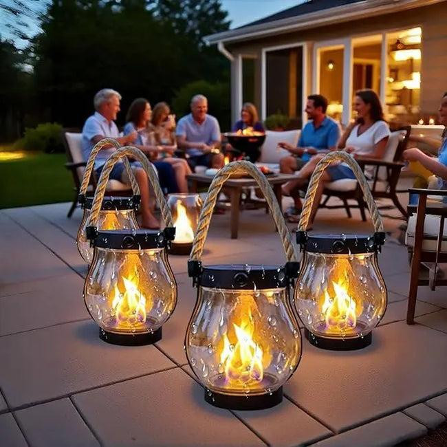 Lanterne Solaire Extérieure Pour Jardin Et Terrasse – Image 8