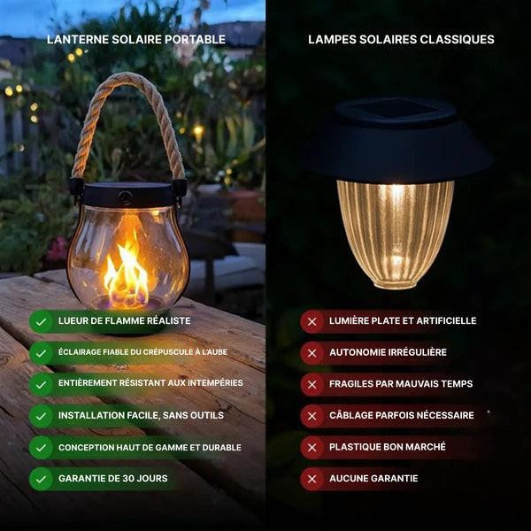 Lanterne Solaire Extérieure Pour Jardin Et Terrasse – Image 9