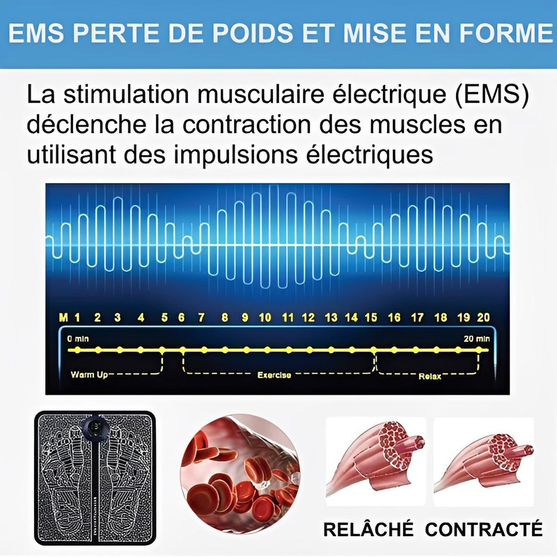 Masseur De Pieds EMS Electrique - MassagePlus™ – Image 3