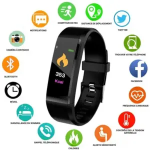 Montre Connectée Avec Bluetooth Pour Senior
