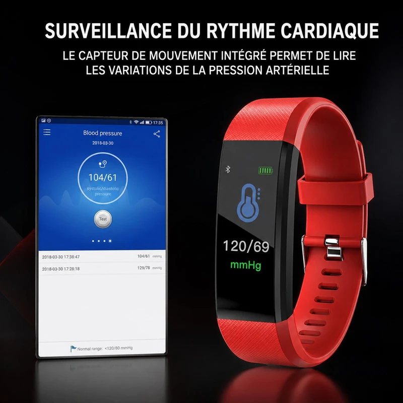 Montre Connectée Avec Bluetooth Pour Senior – Image 6