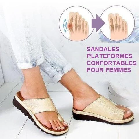 Sandales Plateformes Confortables Pour Femmes – Image 2