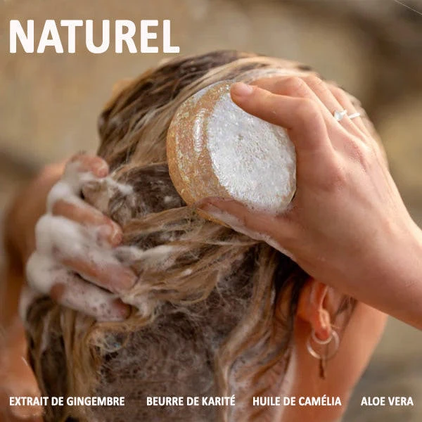 Shampoing Au Gingembre Pour La Pousse des Cheveux – Image 2