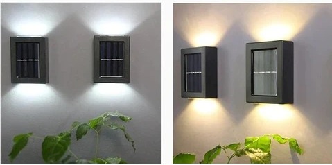 Ambiance lumineuse extérieure créée par l'applique