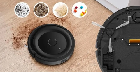 Démonstration d'utilisation simple du robot aspirateur AspiClean