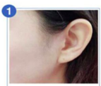 Nettoyage du visage avant application des autocollants