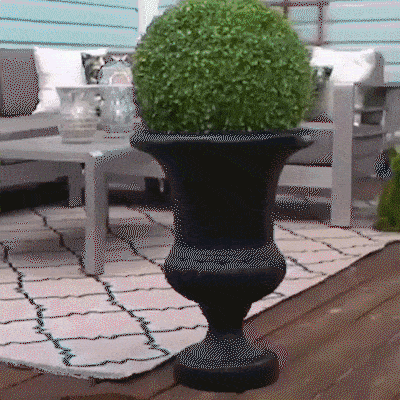 Installation simple de la boule de plante artificielle