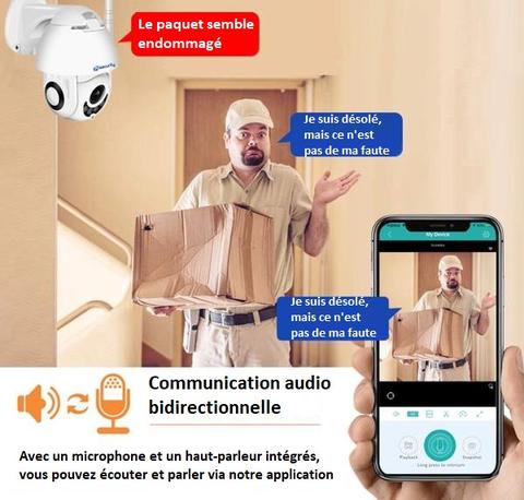 Détection de mouvement avec alertes mobiles