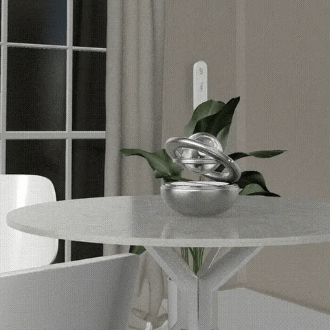 design compact et moderne du chauffage solaire portable