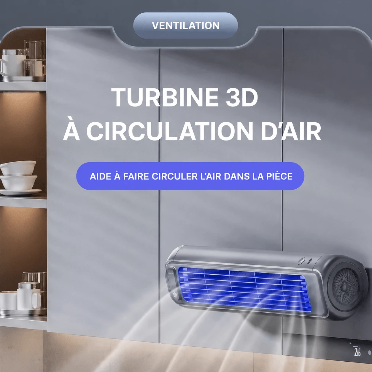 Climatiseur mobile en recharge USB