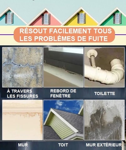 tube de colle étanche transparente prêt à l’emploi