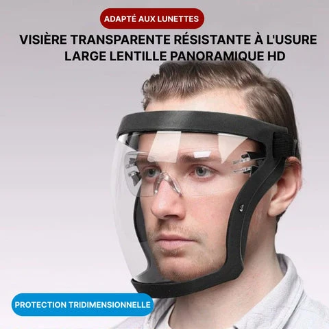 masque adapté aux visages larges et porteurs de lunettes