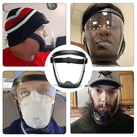 détail du masque de protection intégral