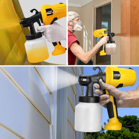 pistolet à peinture électrique avec cordon d'alimentation
