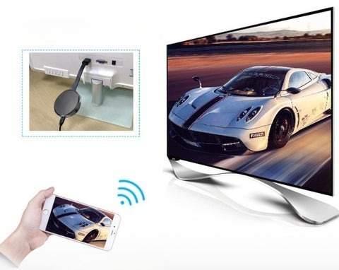 Smartphone connecté au Stick TV Multimédia