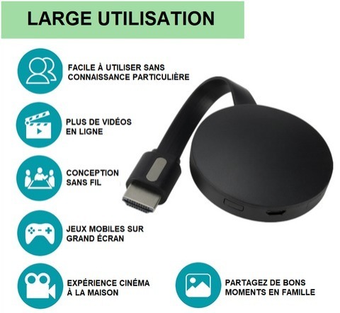 Applications populaires accessibles via Stick TV Multimédia